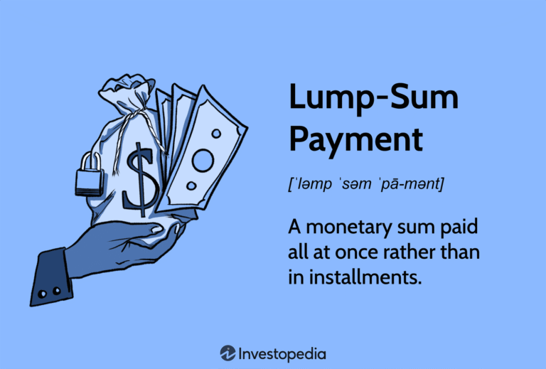 A Single Payment