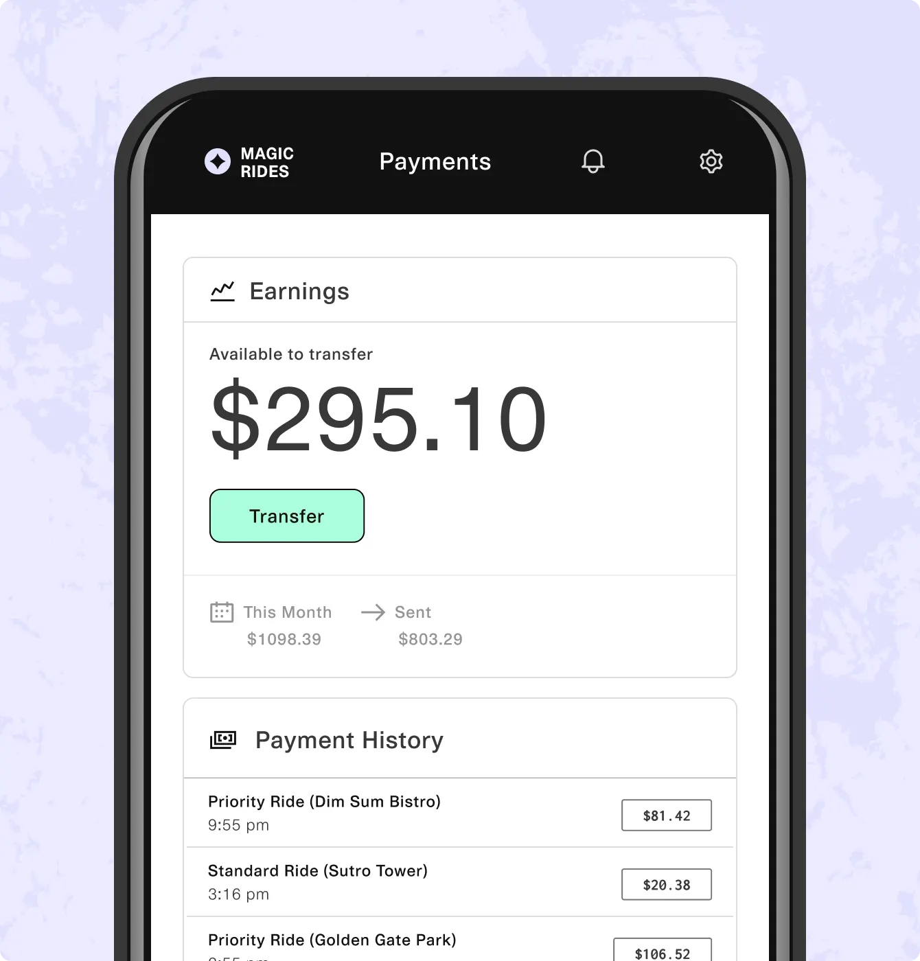 Api Transfer Money to Bank Account
