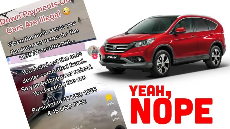 Are Car Payments Illegal