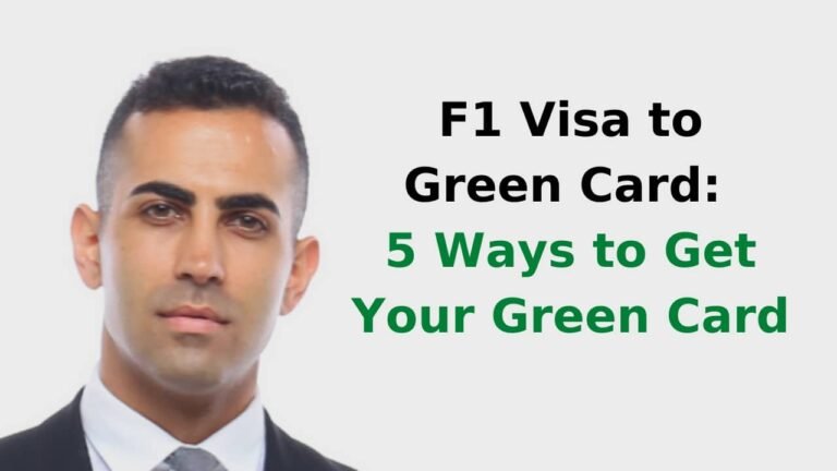 Can F1 Visa Apply for Green Card