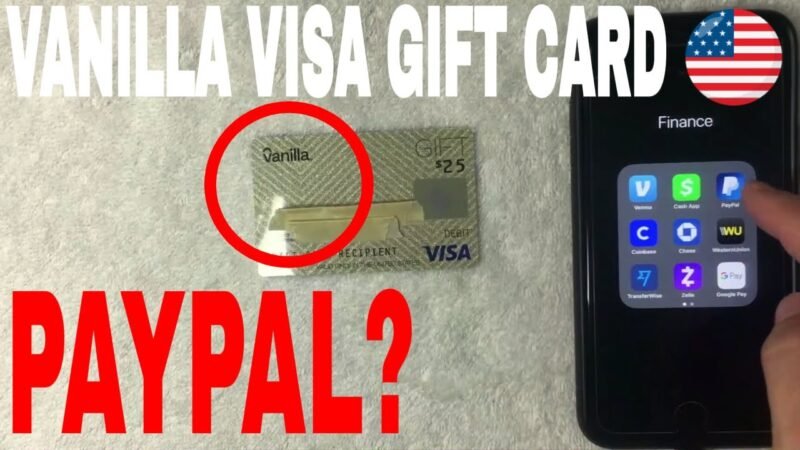 Can I Put a Visa Gift Card on Paypal