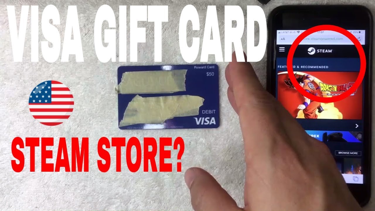 Can I Use Visa Gift Cards on Steam