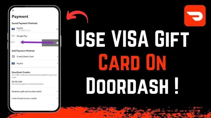 Can U Use a Visa Gift Card on Doordash