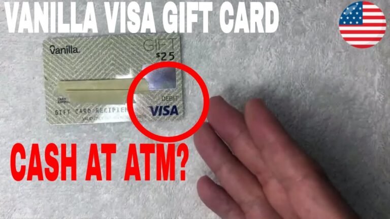 Can You Get Cash Back from Visa Gift Card