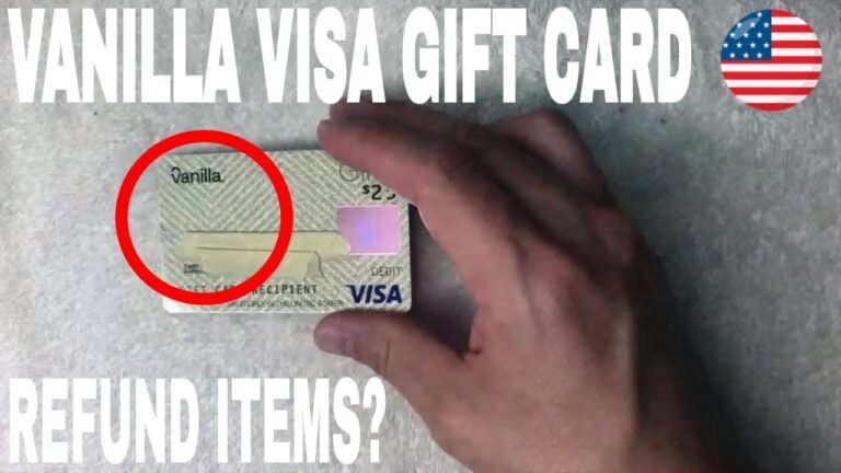 ¿Se pueden obtener reembolsos por una tarjeta de regalo Visa?