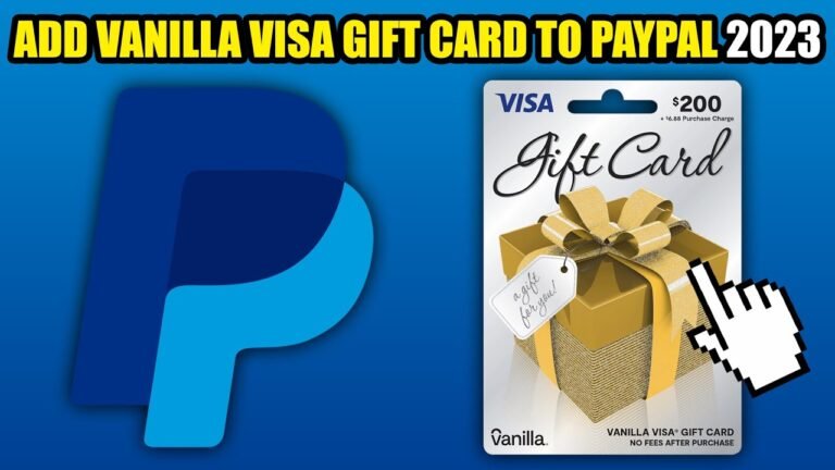 Can You Link Visa Gift Cards to Paypal