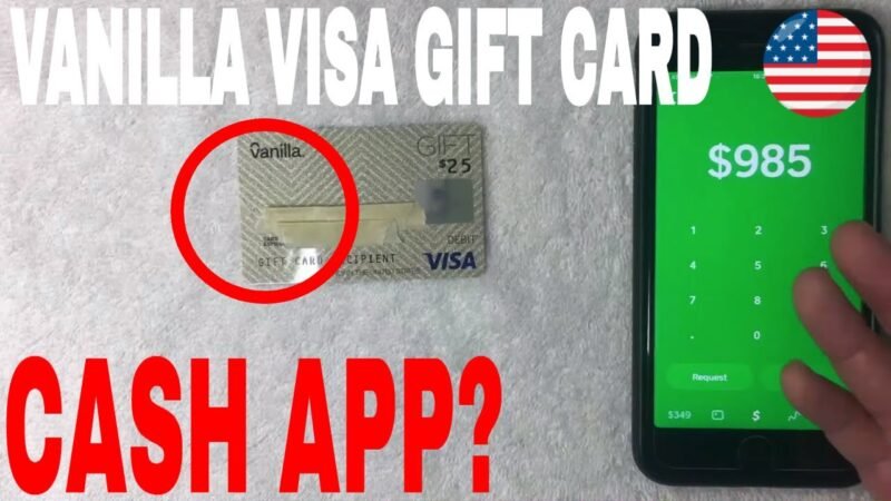 Can You Put Visa Gift Card on Cash App