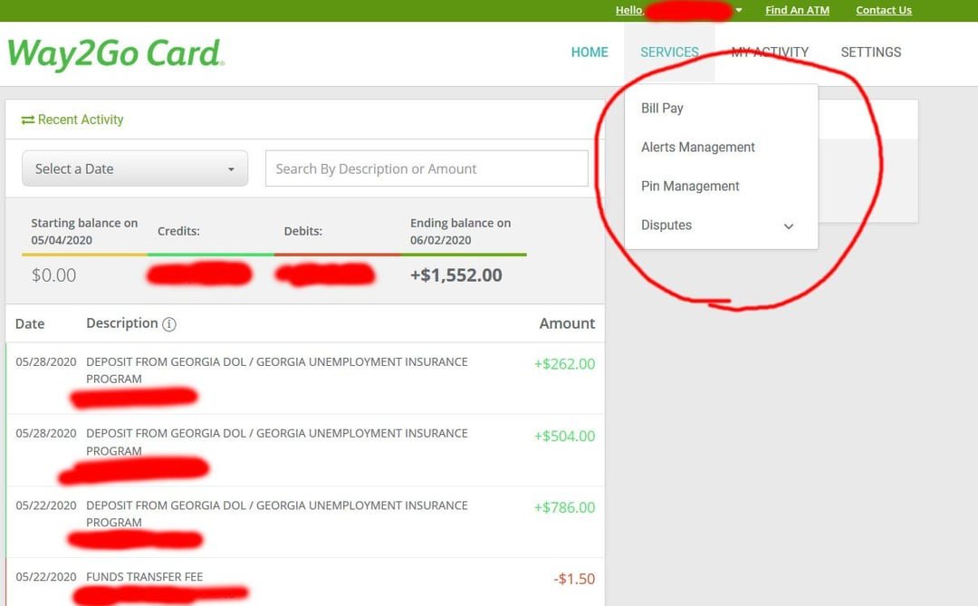 Can You Transfer Money from Way2Go Card to Bank Account