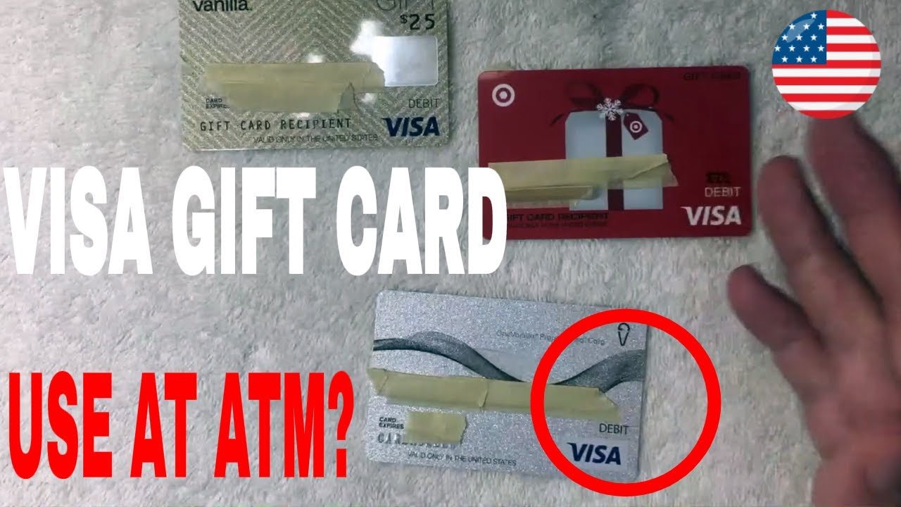 Can You Use a Visa Gift Card at an Atm