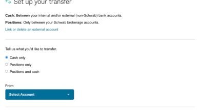Charles Schwab Transfer Money to Another Account