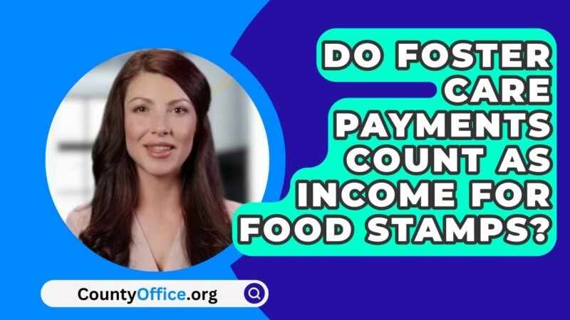 Do Foster Care Payments Count As Income for Food Stamps