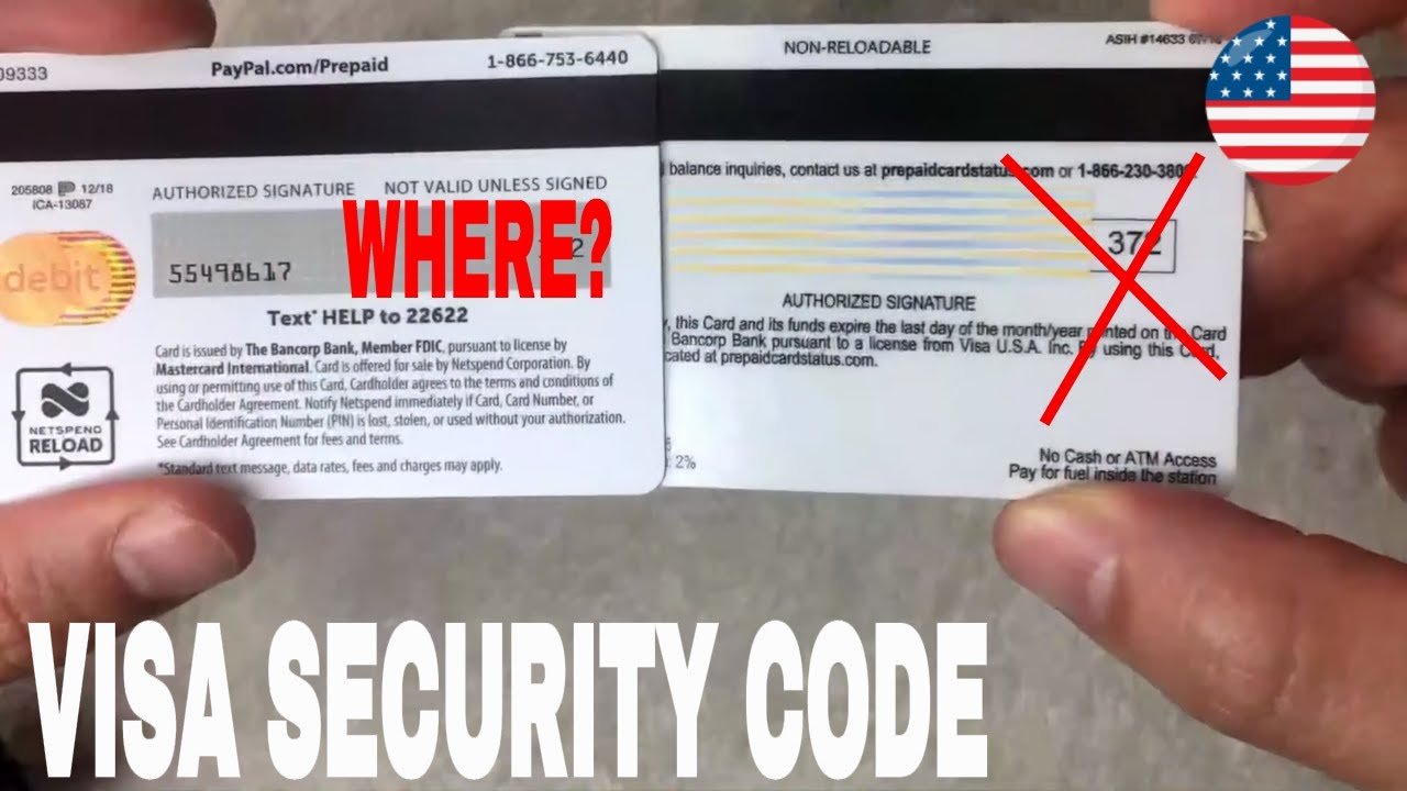 Do Visa Gift Cards Have Security Codes