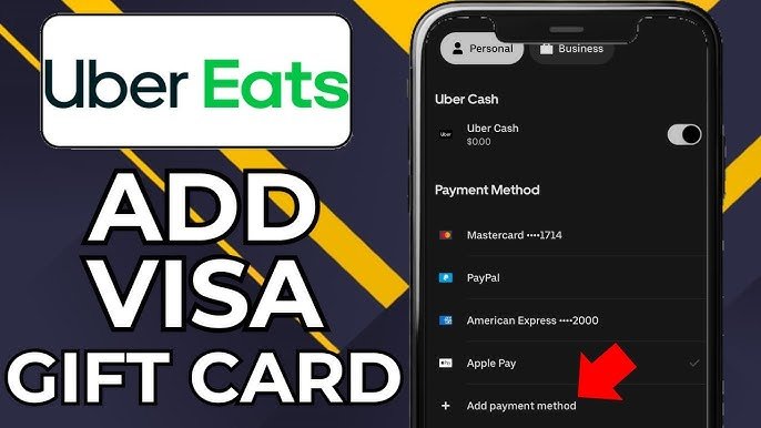 Les cartes-cadeaux Visa fonctionnent-elles sur Uber ?