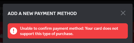 Akzeptiert Discord Visa-Geschenkkarten?