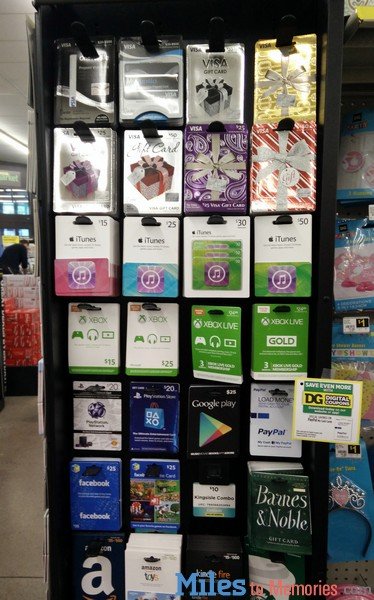 ¿Dollar General tiene tarjetas de regalo Visa?