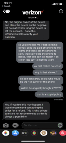 Does Verizon Blacklist Phones for Non Payment