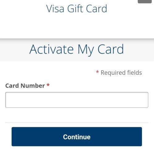 How Do You Register Your Visa Gift Card