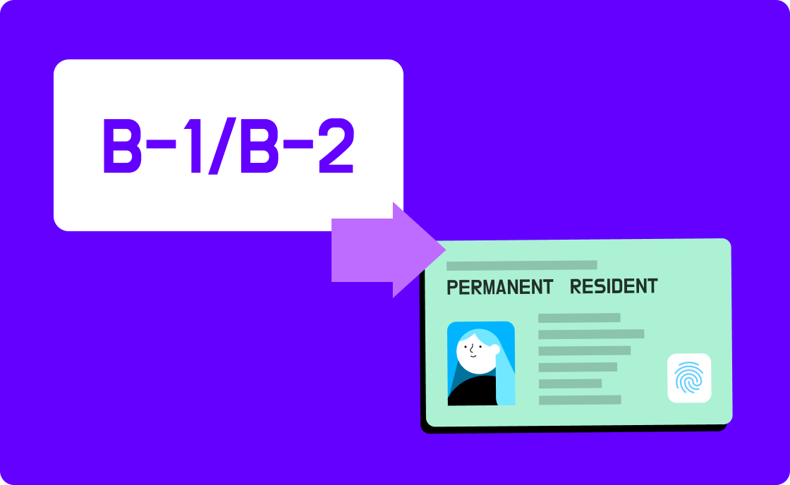 How to Change B1/B2 Visa to Green Card