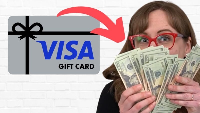 How to Convert a Visa Gift Card to Cash