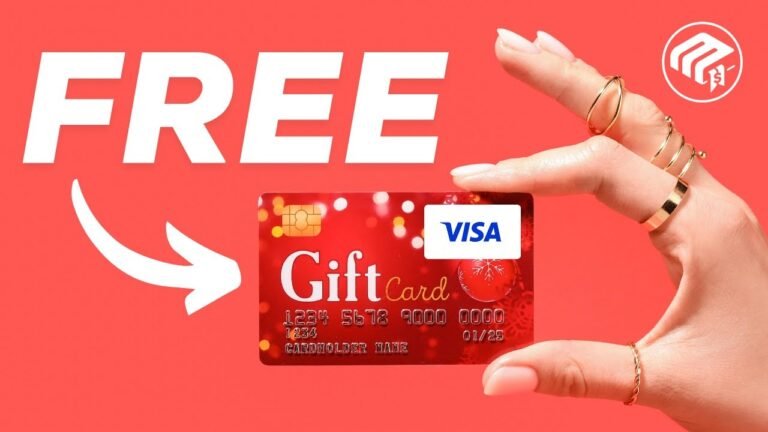 Cómo obtener una tarjeta de regalo Visa gratis