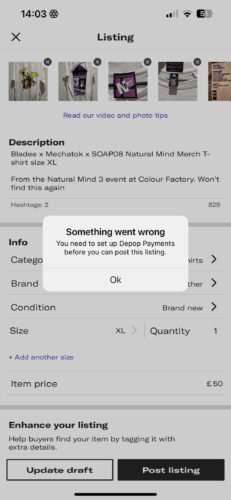 How to Pay With Depop Payments