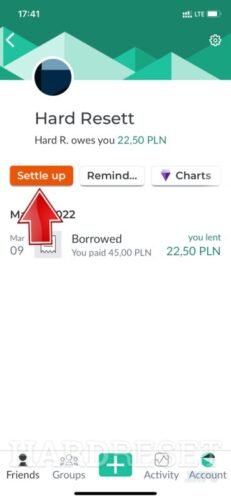 How to Record Payment in Splitwise