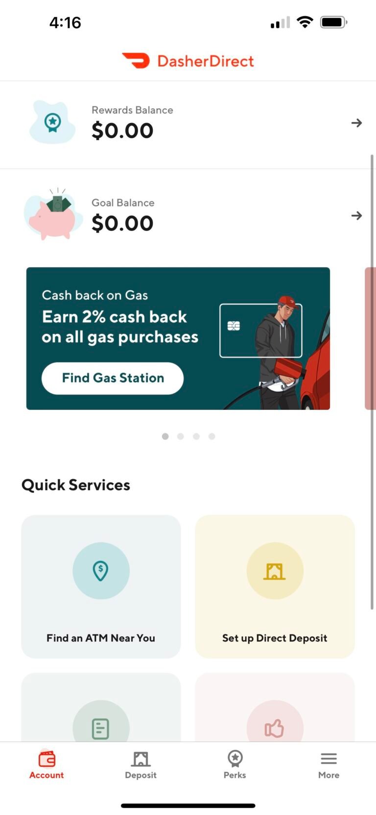 Comment transférer de l'argent Dasher Direct vers un compte bancaire