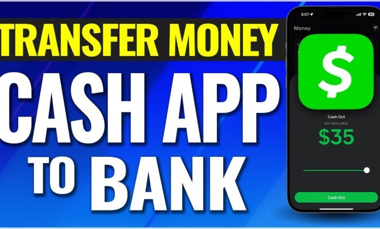 How to Transfer Money from Cashapp to Bank Account