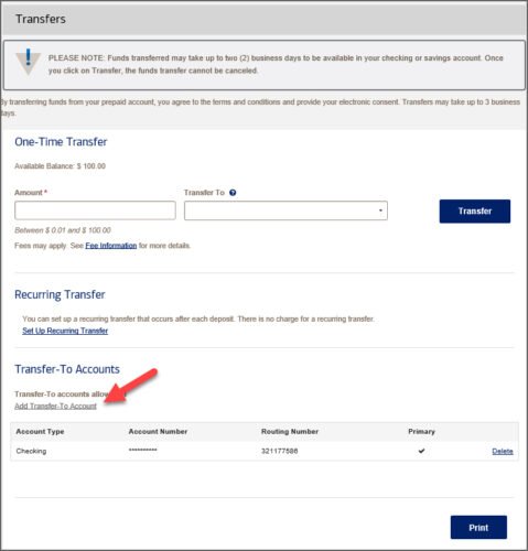 How to Transfer Money from Edd Card to Bank Account