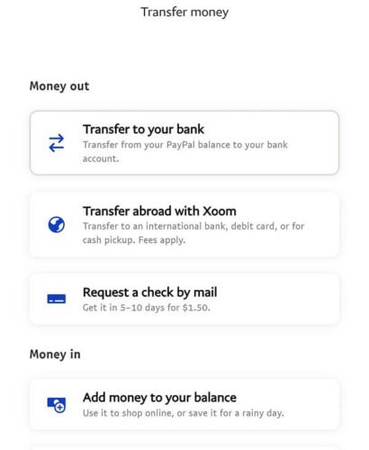 How to Transfer Paypal Money to Bank Account