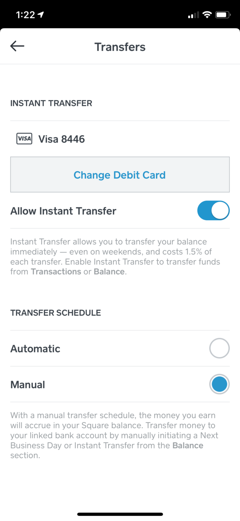 Cómo transferir dinero de Square a una cuenta bancaria