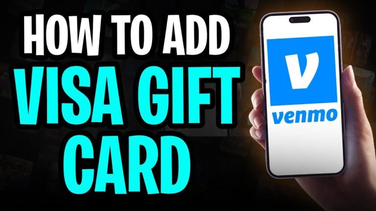So laden Sie eine Visa-Geschenkkarte auf Venmo hoch