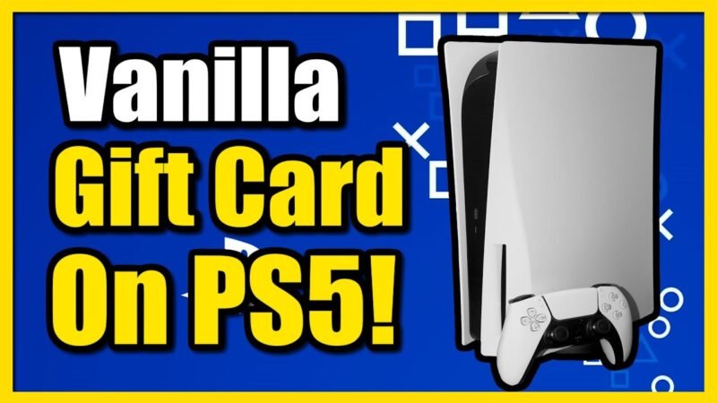 How to Use a Visa Gift Card on Ps5