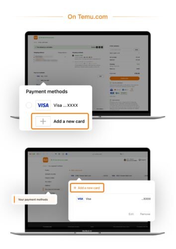 How to Use a Visa Gift Card on Temu