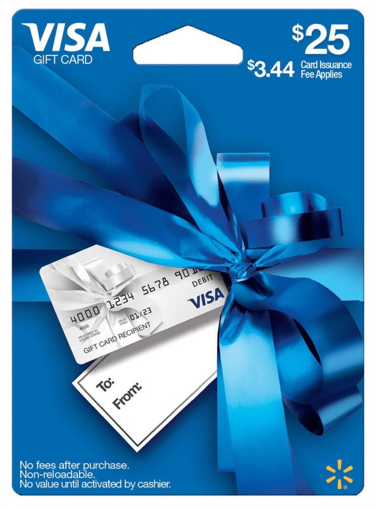 How to Use a Visa Gift Card on Walmart.Com