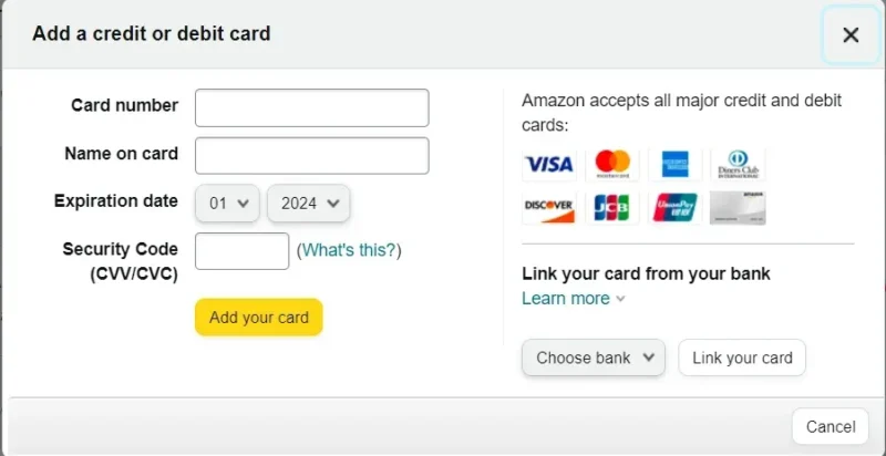 How to Use Multiple Visa Gift Cards on Amazon