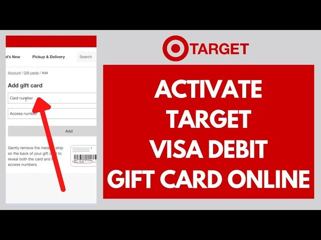 Comment utiliser la carte-cadeau Visa Target en ligne