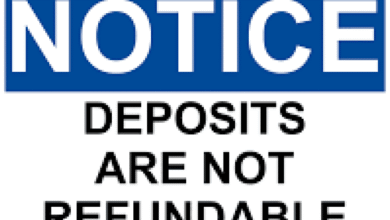 Is a down Payment Refundable