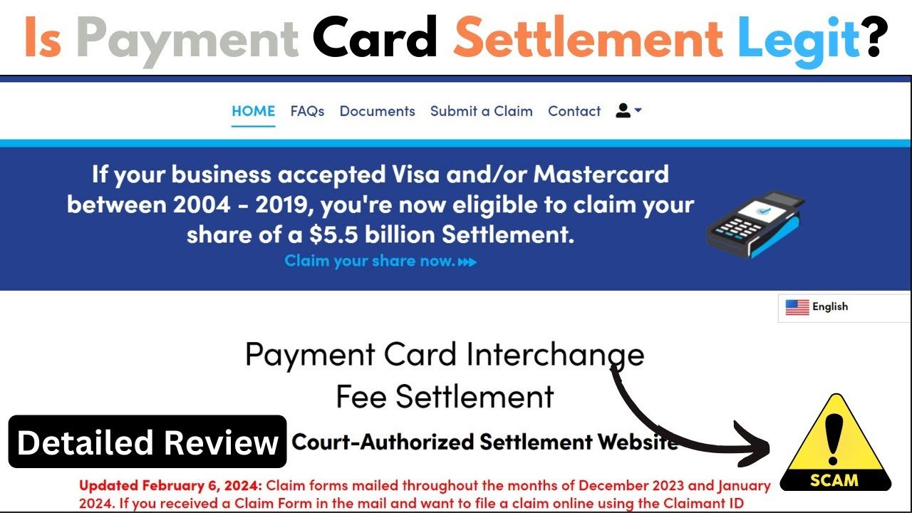 Is the Payment Card Interchange Fee Settlement Legit