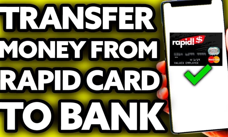 Rapid Paycard Transfer Money to Bank Account