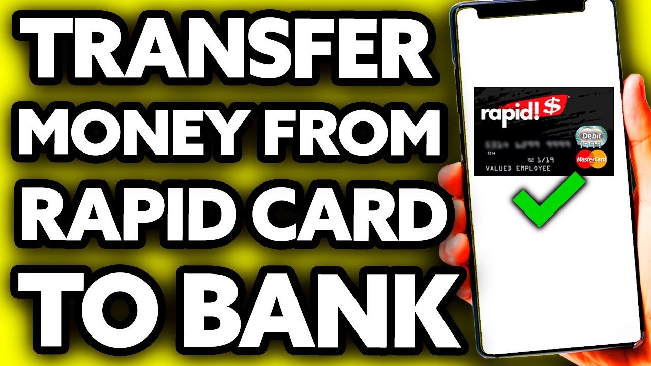 Rapid Paycard Transfer Money to Bank Account