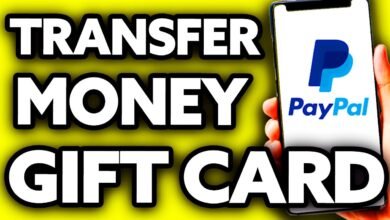 Transfer Money from Gift Card to Bank Account Paypal