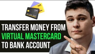 Transférer de l'argent d'une Mastercard virtuelle vers un compte bancaire