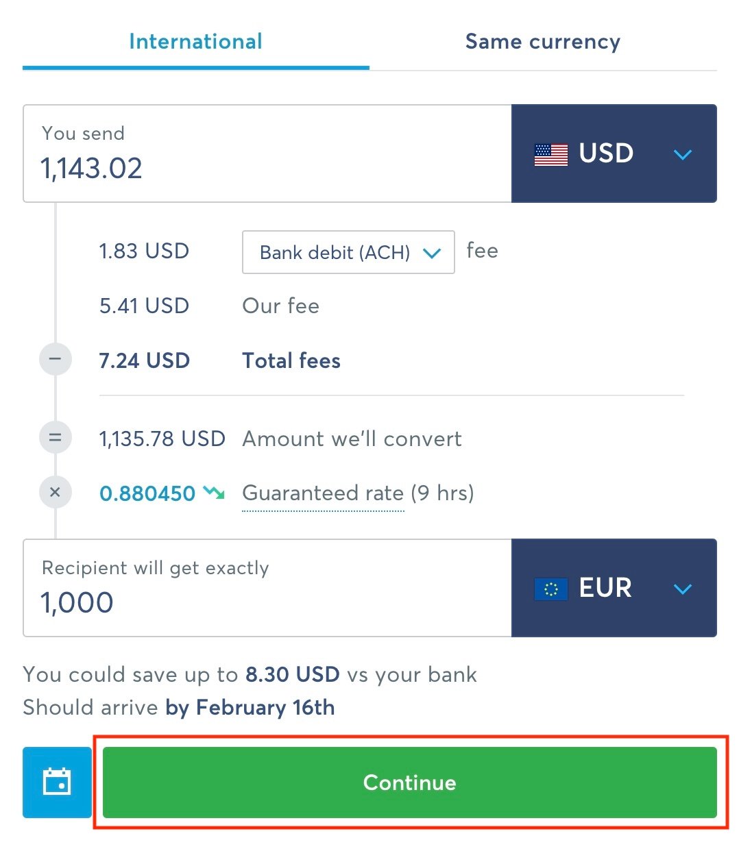 Transfer Money to Portugal Bank Account