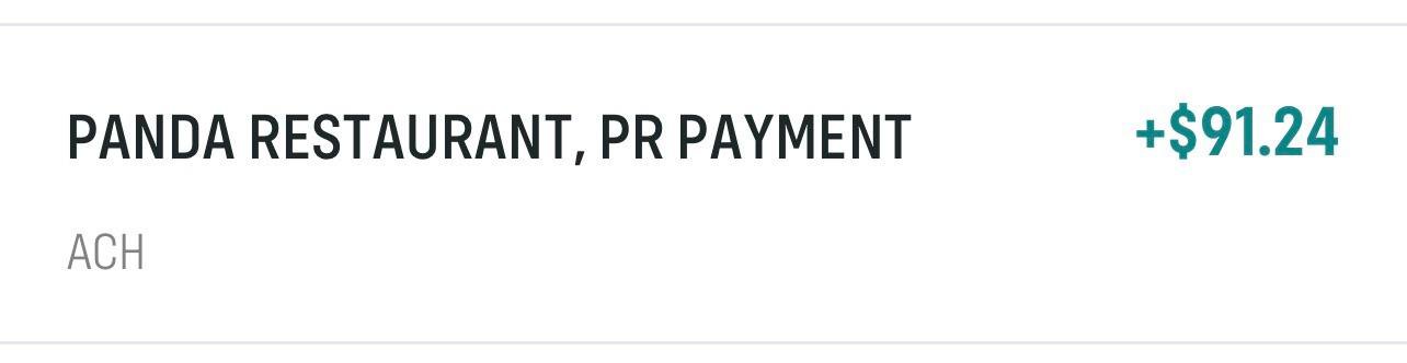 What is a Pr Payment