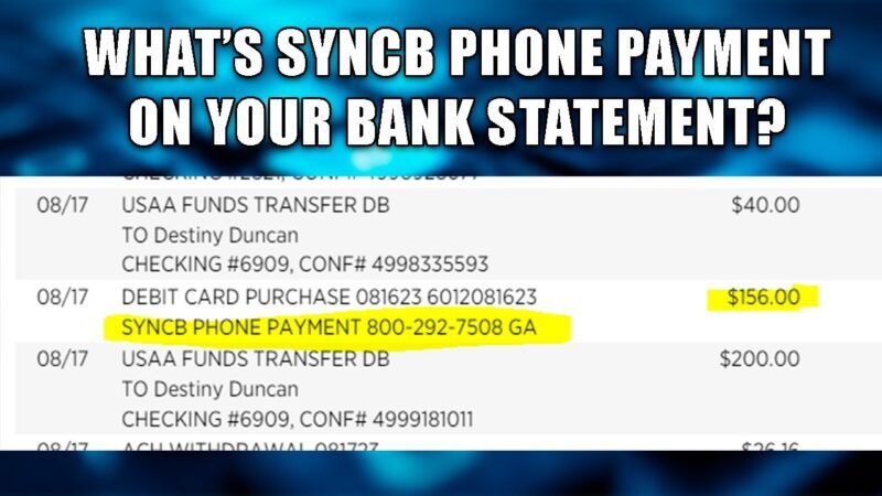 What is Syncb Payment Alpharetta Ga