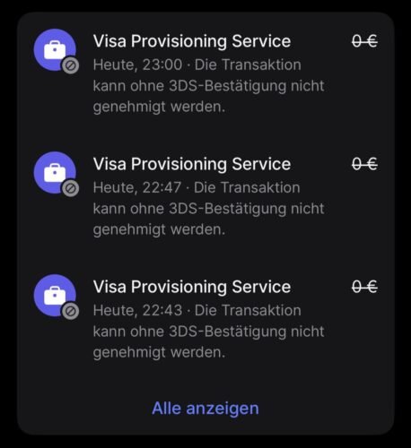 What is Visa Provisioning Service on My Credit Card