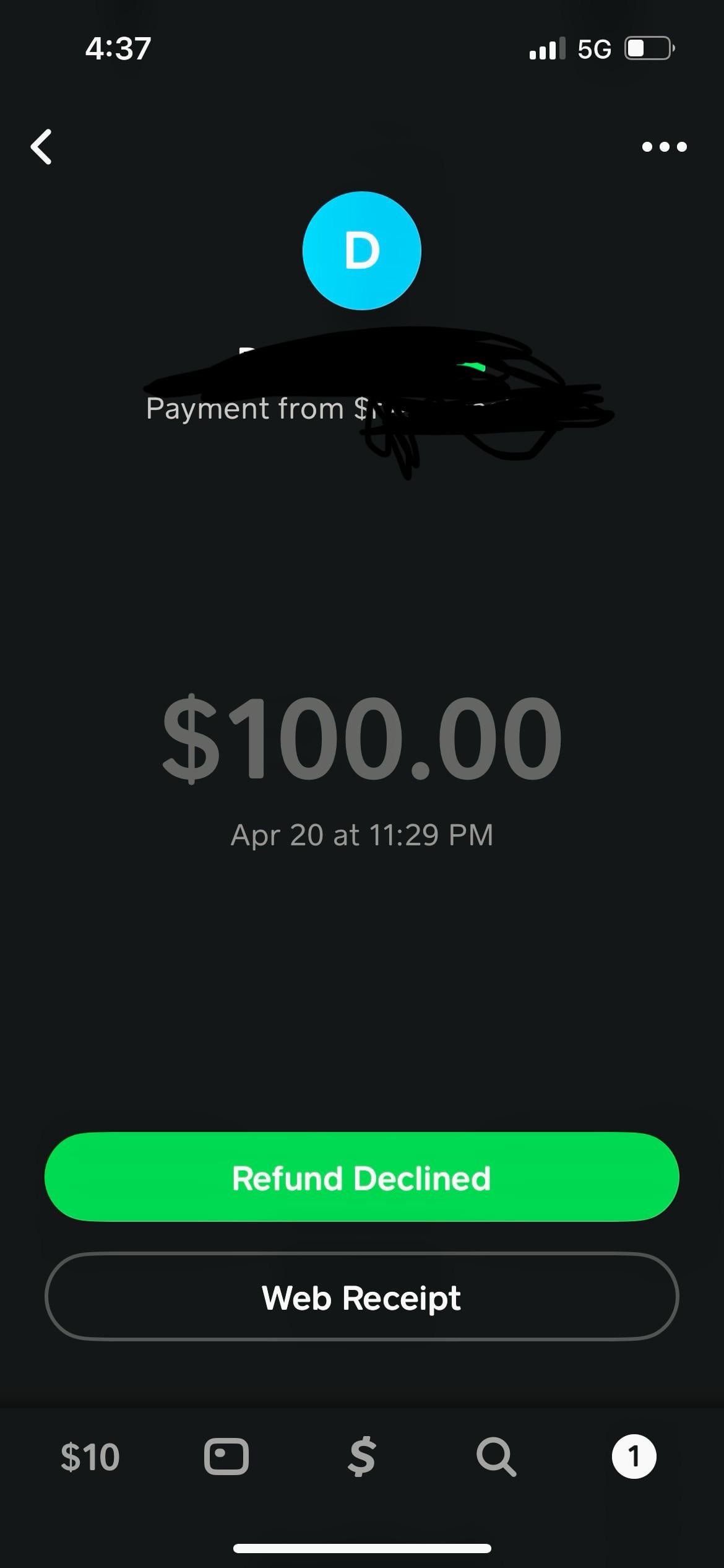Why was My Cash App Payment Refunded