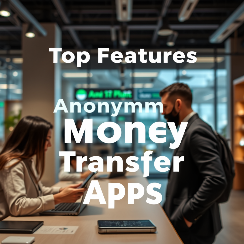 Top Features of Anonymous Money Transfer Apps - best anonymous money transfer app