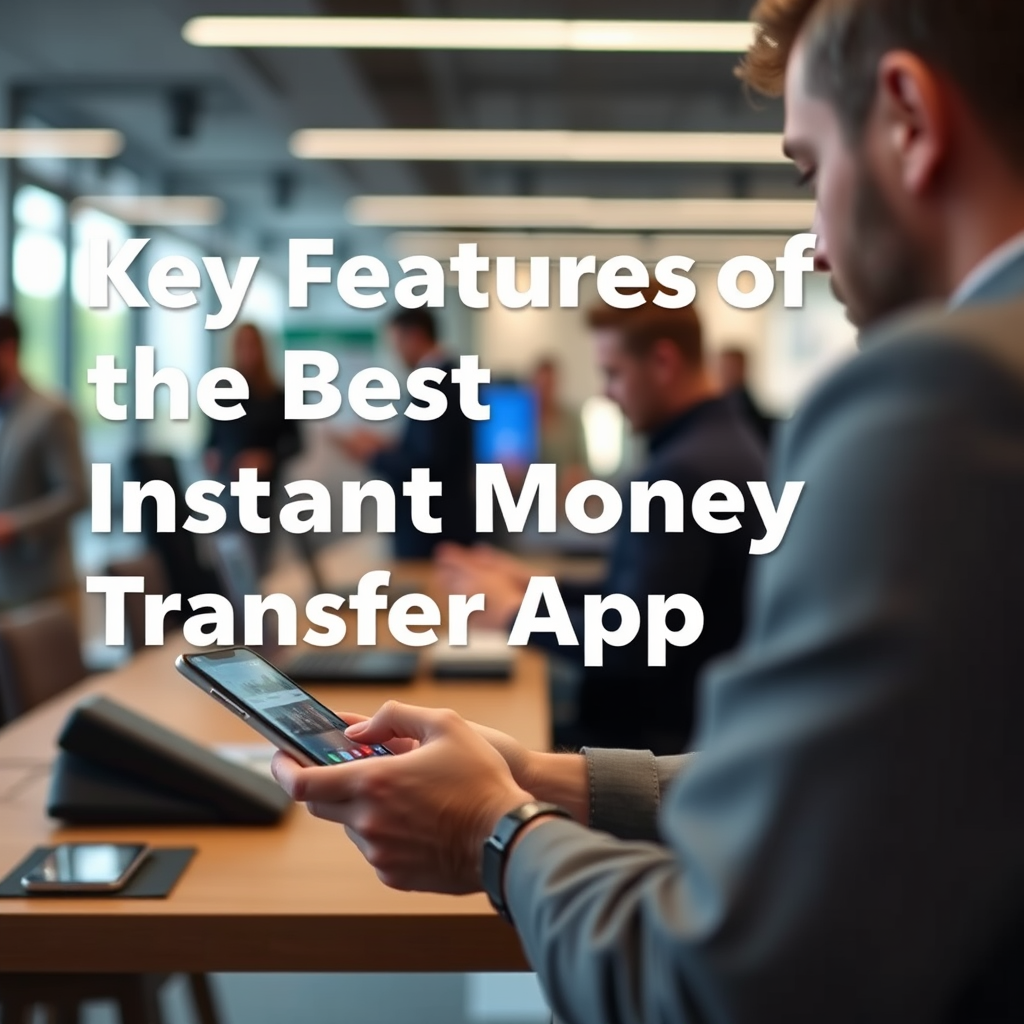 Key Features of the Best Instant Money Transfer Apps - best instant money transfer app